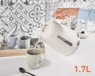 HERVIDOR MOULINEX BY320A SOLEIL 1,7L 2400W CREMA