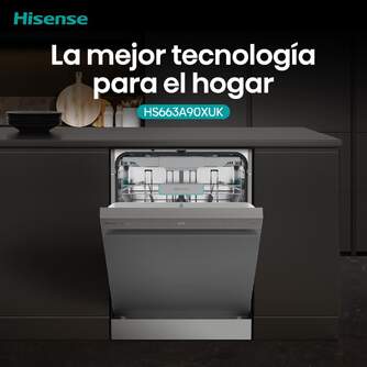 LVJ. HISENSE HS663A90XUK 7P 3%%%#170;B 44DB DSP INOX