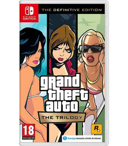 Grand Theft Auto Trilogy The Definitive Edition - Nintendo Switch