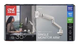 SOPORTE MONITOR ONE FOR ALL DM4120 13-35%%%#168; BLANCO