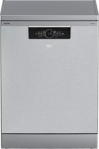 Lavavajillas Beko BDFN36640XA - Clase C, CornerIntense, 3ª Bandeja, 16 Servicios, 6 Programas, Inox