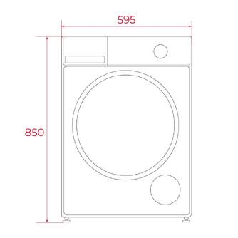 LVD. TEKA WM20941WSP 9K 1400R DSP BCO 113920024