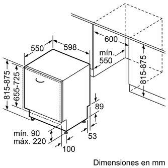LVJ. BOSCH SMV4HVX14E 6P 46dBA INT