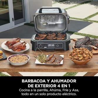 BARBACOA NINJA OG850EU PARRILLA FRE.AIRE AHUMA EX