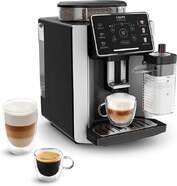 Cafetera Superautom&aacute;tica Krups EA912910 - Jarra de leche integrada, Pantalla LCD, Negro