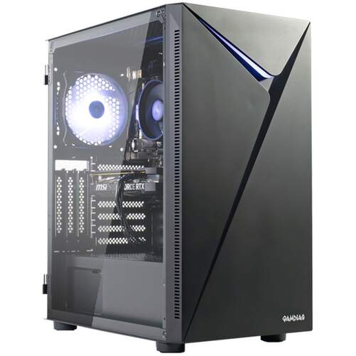 Ordenador CoolPC Jaguar - Ryzen 5 5500, GeForce RTX 4060 8 GB, 16 GB RAM, 500 GB NVMe, Windows 11H