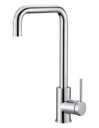 Grifo Imex GCR004 Loira - Monomando, Acero reforzado y lat&oacute;n, Gris cromado