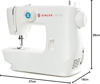 MAQUINA COSER SINGER M2105 8P OJAL AUTOMATICOM