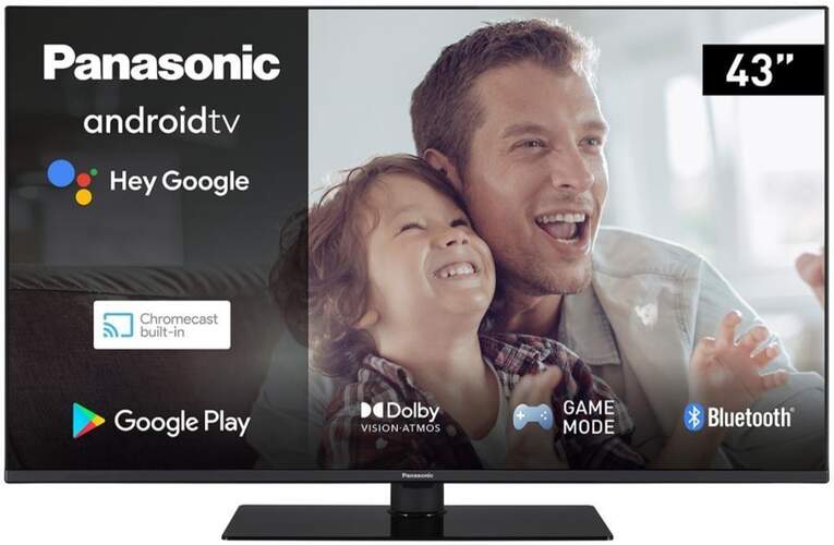 TV 43" Panasonic TX-43LX650E - 4K, Android TV, HDR Dolby Vision/Atmos 20W, Google Assistant,