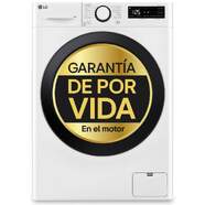 Lavadora LG F4WR5010A6W - 10 kg, 1400 rpm, Clase A, Vapor AI Direct Drive, Blanca