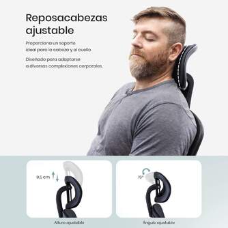 SILLA DE OFICINA WOXTER ERGO BLUE  