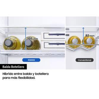 FRI. SAMSUNG RS68A8522S9/EF 178x91 NF INOX DISP.