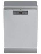 Lavavajillas Beko BDFN26430X - Clase D, 60cm, 11&#39;5L, 14 Servicios, ProSmart Inverter, 6 Programas