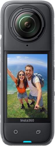 Cámara deportiva Insta360 X4 - Pantalla 2,5", Vídeos 8K, 2290 mAh, IPX8, Negro