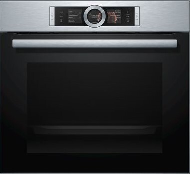 Horno Vapor Bosch HSG636BS1 - A+, 71L, 12 Funciones, Calentamiento 4D, TFT Táctil, Assist Cocinado