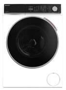 Lavadora Sharp ESNFL014CWNA - 10 Kg, 1400 rpm, Clase A, Temporizador, Display, Blanco