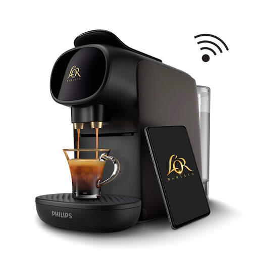 Cafetera Philips L&#39;Or Barista M9020/30 Wifi - 6 Tazas, Cápsulas, 1450 W, Negro