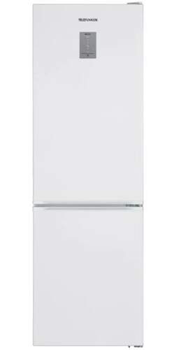 Frigor&iacute;fico Combi Telefunken TLK1883EW - Clase E, 186cm, NoFrost, Display, Descong. Aut., Blanco