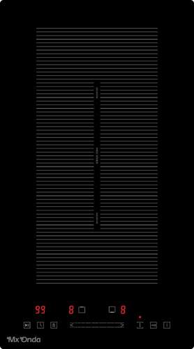Placa Flexinducci&oacute;n Mx Onda MXPI2615 - 3600 W, 2 Zonas, apta para encastrar y para sobremesa