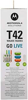 WALKIE TALKIE MOTOROLA T42 TRIPLE PACK