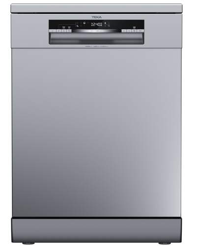 Lavavajillas Teka DFS46760 - 14 servicios, 7 programas, cesta para cubiertos, 46dB, Acero inoxidable