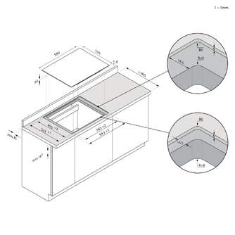 ENCIM. HOOVER HH63DCC 3F VITRO
