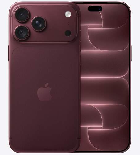 iPhone 18 Pro Max 256GB Granate - 6,9" ProMotion1, c&aacute;mara Fusion 48MPx, 30h autonom&iacute;a, chip A20 Pro