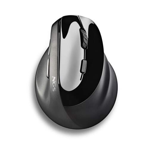 Rat&oacute;n NGS Inal&aacute;mbrico Evo Moksha Ergon&oacute;mico Multimodo - 2,4 GHz, carga USB-C, Diestro