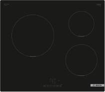 Placa de inducción Bosch PUC611BB5E - 3 Zonas, 60cm, 17 Potencias, TouchSelect, 4600W