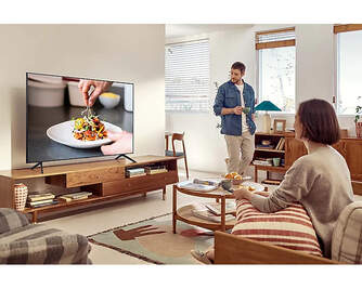 TV SAMSUNG 85%%%quot; UE85AU7105 UHD STV HDR10  FRAMELESS