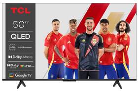 TV TCL 50" QLED 50P7K - 4K Ultra HD, Google TV, Dolby Vision y Atmos, Procesador AiPQ, HDR10+