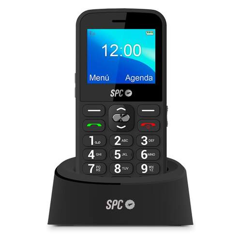 SeniorPhone SPC Fortune 2 - Móvil para mayores, Pantalla 2.2", Dual Sim, Radio FM, Teclas Grandes