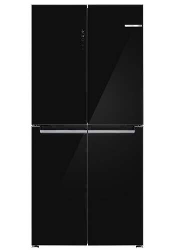 Frigor&iacute;fico Americano Bosch KMC85LBEA - 183 x 85 cm, No Frost, 547 litros, Clase E, Cristal Negro
