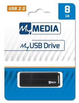 MEMORIA USB VERBATIM MYMEDIA 8GB 2.0