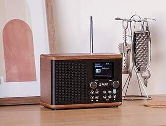 RADIO PURE CLASSIC H4 CAFE / NEGRO