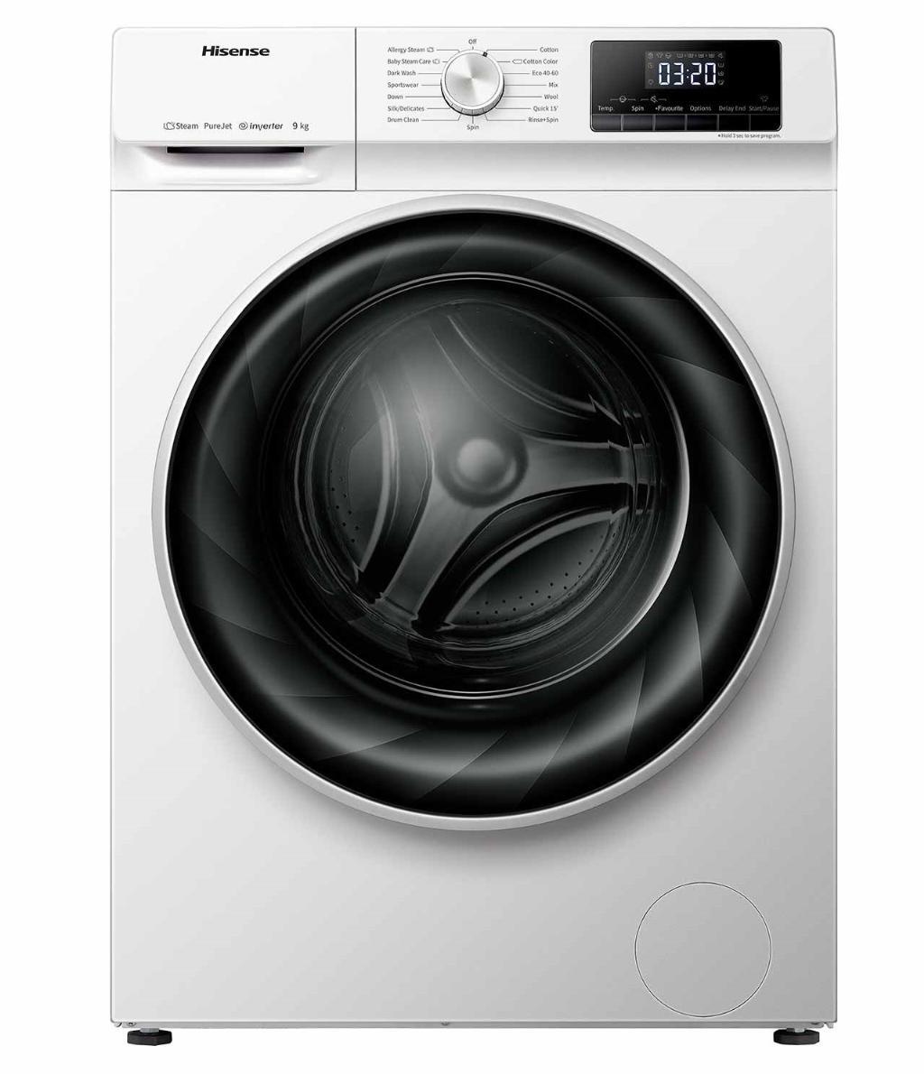 Lavadora Hisense WFQY9014EVJM - Clase B, 9kg