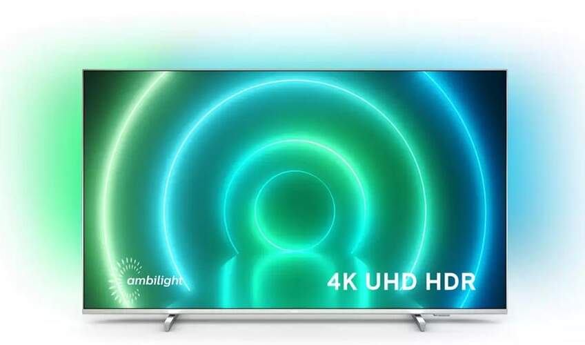 TV Philips 65" 65PUS7956 - UHD 4K, Smart TV, HDR10+, Dolby Vision, Ambilight, Android TV,