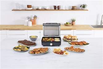 ASADORA NINJA GR101EU 1450W GRILL Y PLANCHA C/TAPA