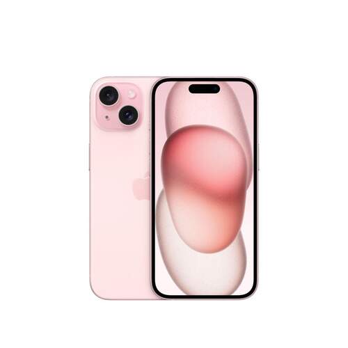 Apple iPhone 15 - 6/128 GB, Pantalla 6,1", Rosa