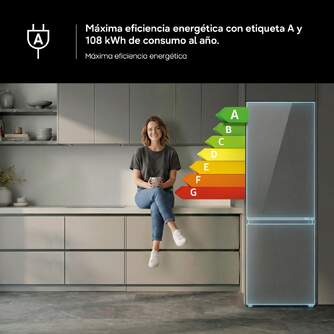 FRICOM. SAMSUNG RB38C7B6AB1/EF 203x60 NF GRAFITO