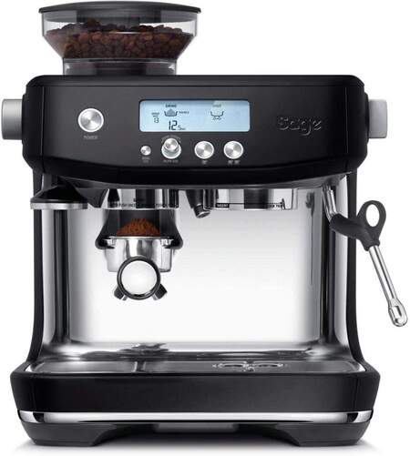 Cafetera Sage Barista Pro SES878BTR4EEU1 Negra - 1650W, 15 Bares, ThermoJet, Tª Digital, Molinillo