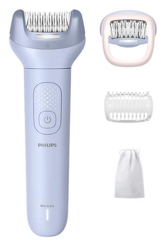 Depiladora Philips BRE708/00 - 60 minutos autonom&iacute;a, Seco y mojado, 3 accesorios