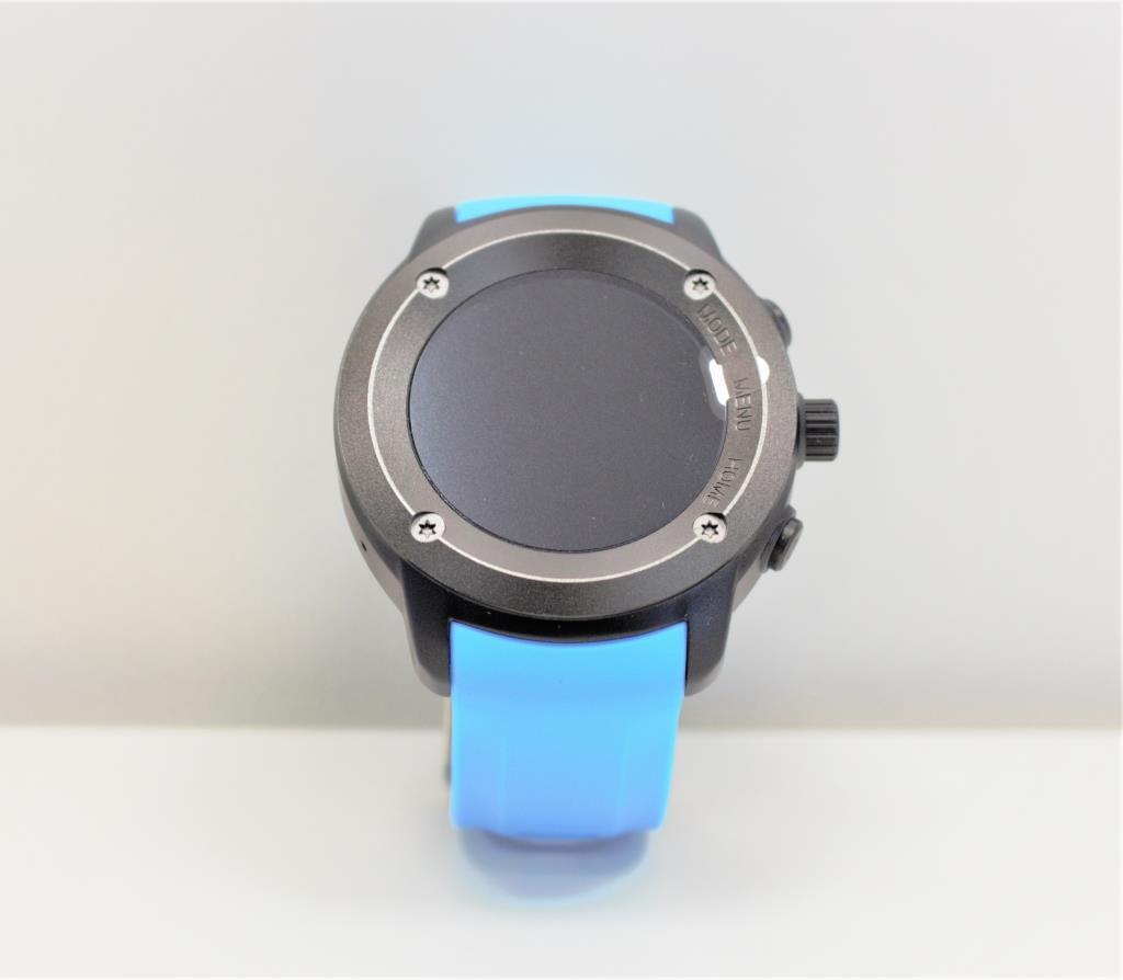 Smartwatch Brigmton Bwatch100gps bluetooth azul 1.3 ips negro gris reloj inteligente 33 cm pantalla 88 deportivo bwatch100 bwatch100gpsa ip54 400mah 13 572