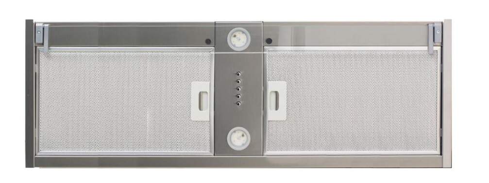 Campana Cata Armonía X90/A 02189309 - 645 m3/h, 3 Velocidades, Clase C, Inox