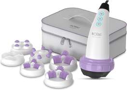 Masajeador Sculptural Solac ME7714 - 3000rpm, masaje orbital, presi&oacute;n neum&aacute;tica, calor relajante