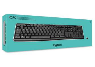 TECLADO LOGITECH K270 WIRELESS NEGRO