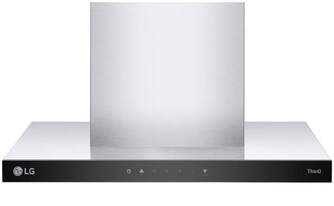 CAMP. LG HCEZ2426S 60CM 800m3h SILVER