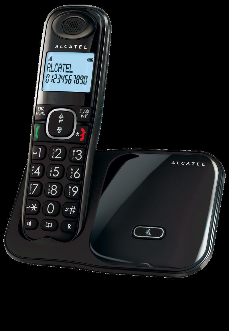 Teléfono inalámbrico Alcatel Versatis XL 280 - Teclas grandes, Dect