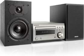 Cadena de M&uacute;sica Denon D-M41 Silver - 60W 2ch, HiFi, CD-RW y Bluetooth, Mando, Radio AM/FM