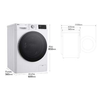 LVD. LG F4WR5509A1W 9K 1400R BCA ATD STEAM WIFI